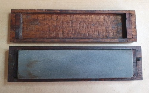 Vintage oilstone - vintage, 10"