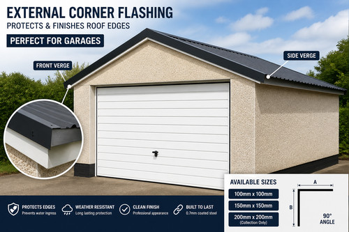 External corner flashing - external,