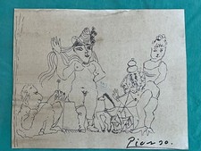 pablo picasso drawing and