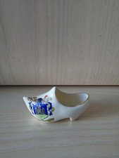 Willow Brand Crested China Clog / Shoe with Castleford Crest. (ST15)