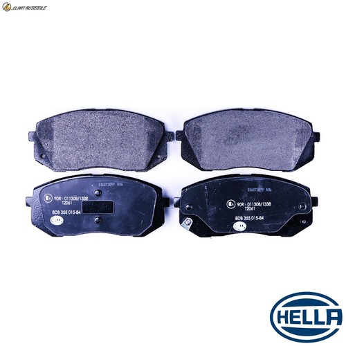 Brake pad set disc - ,