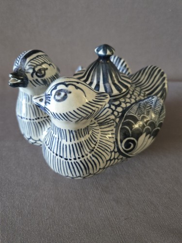Oriental pottery conjugal - pottery, pair