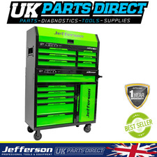 Jefferson 42" Green 12 Drawer