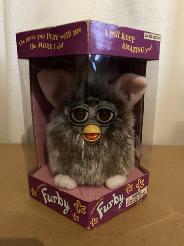 Vintage 1998 furby grey - vintage,