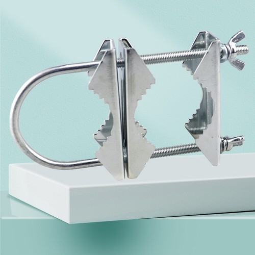 Antenna mast clamp jaw block - clamp, v