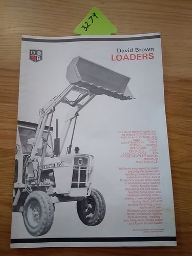 David brown tractor loaders - tractor, &