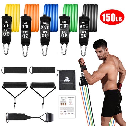 12pcs resistance bands set - bands,