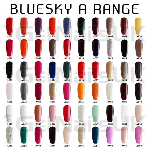 Bluesky gel nail polish - polish, a