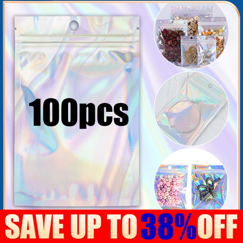 100x mylar zip lock - mylar,