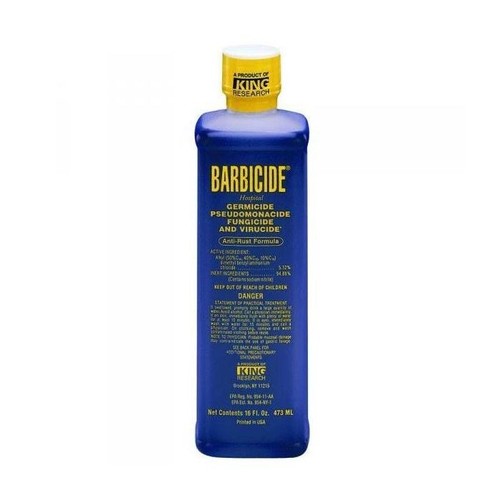 Barbicide disinfectant - barbicide,