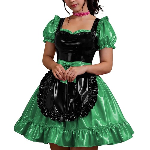 Shiny pvc french - french, dress