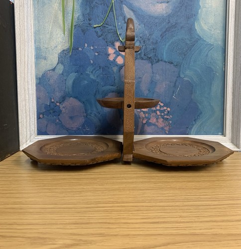 Vintage hand carved wooden - vintage,