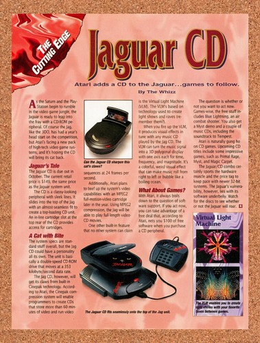 1995 atari jaguar - jaguar, preview