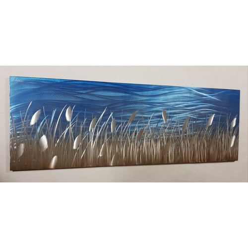 Modern abstract metal wall