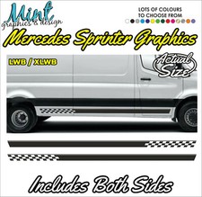 MERCEDES SPRINTER Camper Side Stripes Decals Stickers Van Graphics 005