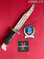 Jasmin Savoy Brown signed real Buck 120 knife Scream Ghostface Mindy Beckett