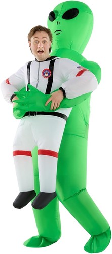Inflatable astronaut alien - astronaut,