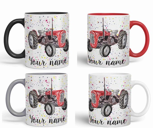 Personalised name tractor - name,