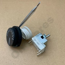 BAIN MARIE HOT CUPBOARD TEMPERATURE CONTROL THERMOSTAT KIT 30-110°C 16amp