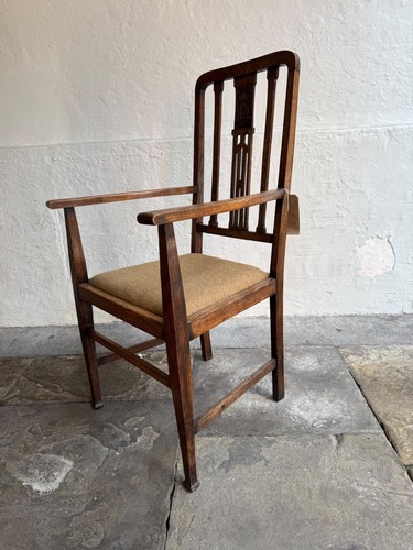 Edwardian single carver chair - edwardian,