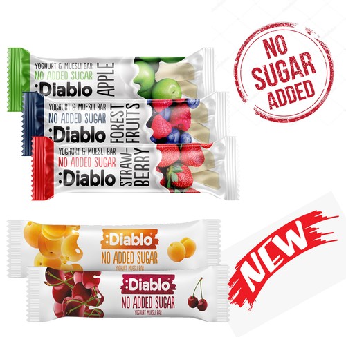 Diablo mixed flavored yoghurt - diablo,