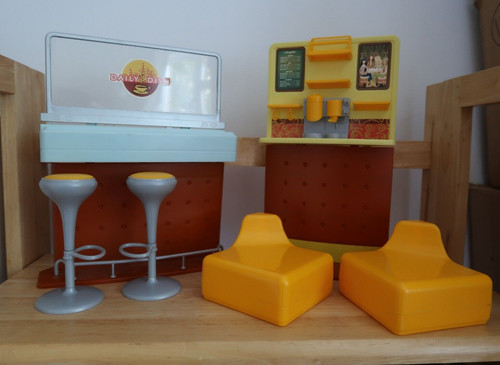 Barbie scene dream house - scene, &