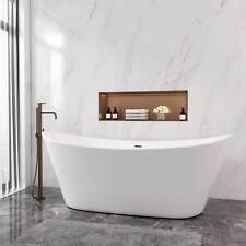 Modern Designer Bathroom Freestanding Double Ended Bath Bathtub 1700x720mm