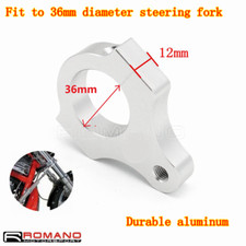 Motorcycle Mounting Bracket Clamp Fit to 36MM Diameter Steering Damper Fork Tube