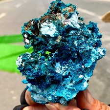 264G Natural copper mine+malachite Primitive mineral specimen Gemstone Rare