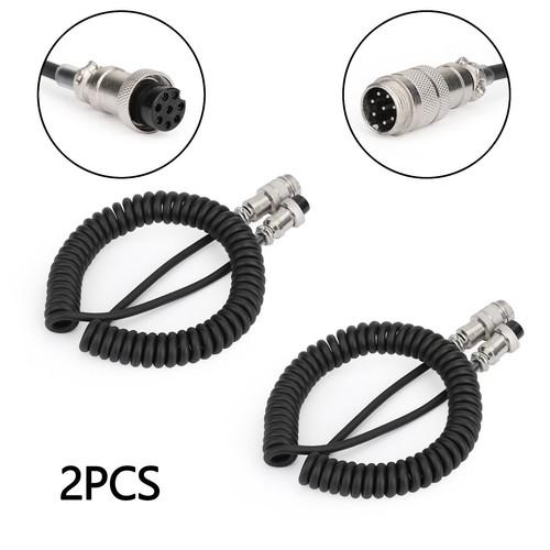 Pin hand mic extension - 8-pin,