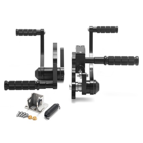 Forward controls kickstand - forward, w/kickstand