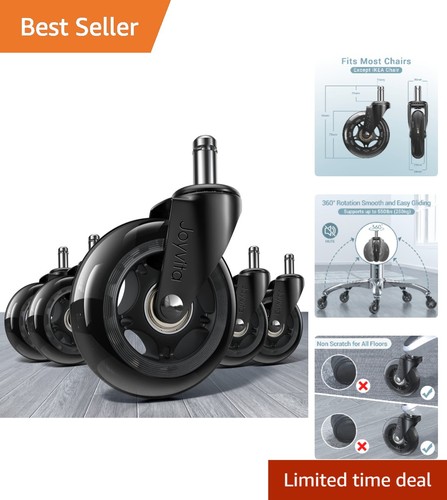 Set silent office chair - of,