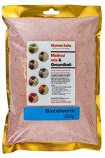 Blood worm method mix & groundbait for carp and coarse fishing.