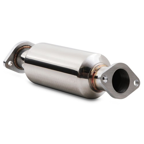 370mm stainless exhaust - stainless, front