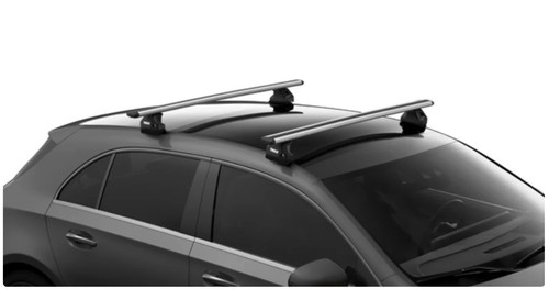 Thule silver wing - silver, with