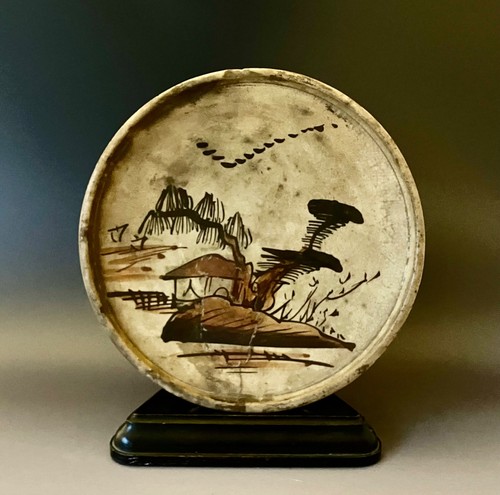 19c japanese aburazara - japanese, oil
