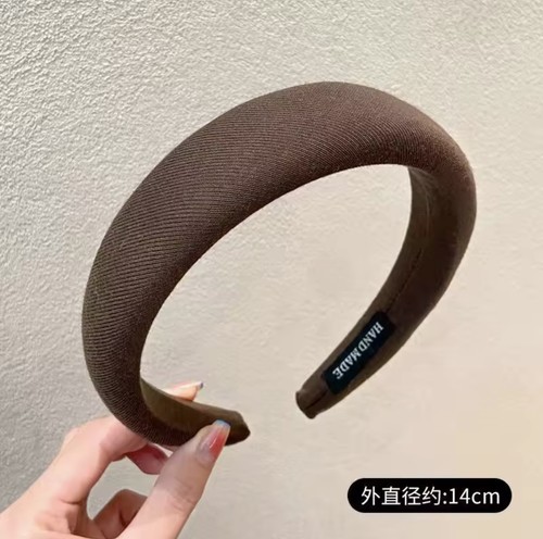 New wide padded headband - new,
