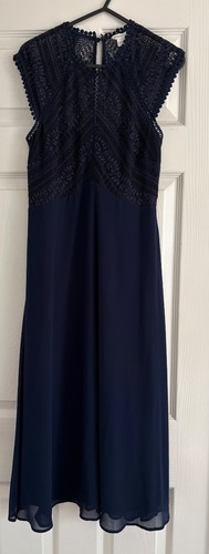 Monsoon round neck navy - , midi