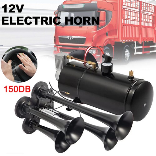 Air compressor trumpet with - air,