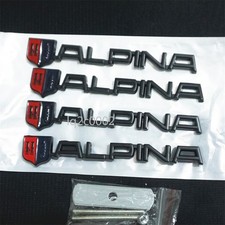 ALPINA Matte Black Metal