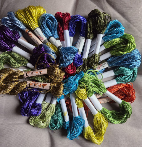 Skeins large silk - 20,