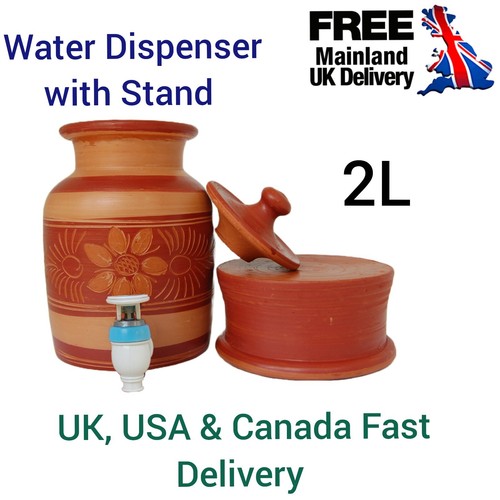Small natural clay water - natural,