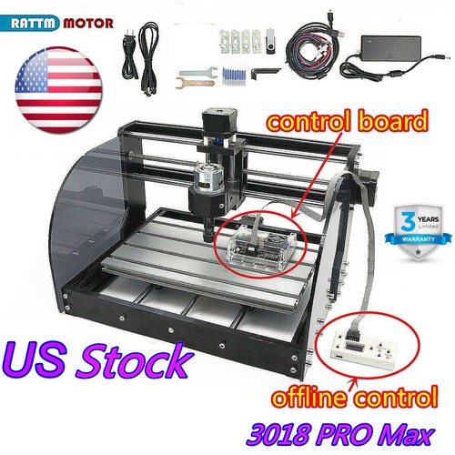 3018 pro max - cnc, pvc