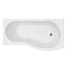 B Shape Shower Bath Tub & Leg