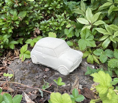 Garden ornament mini car - garden,
