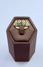 Tanzanite Ring 9ct Gold With