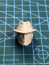 1:12 Phantom Stranger Hat Head Sculpt Carved For 6" Male Action Figure Body Toys