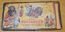 Vintage Buccaneer Board Game - Waddingtons  - 1970 - Fully Complete - VGC & Rare