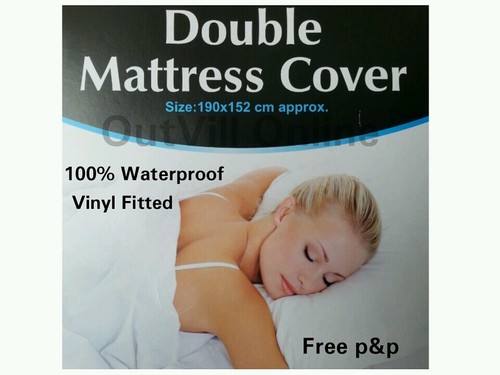 Double fitted mattress cover - double,