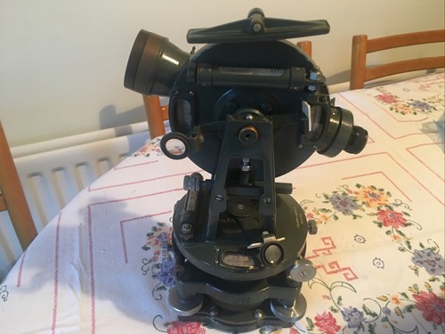 Vintage theodolite hilger - theodolite, &